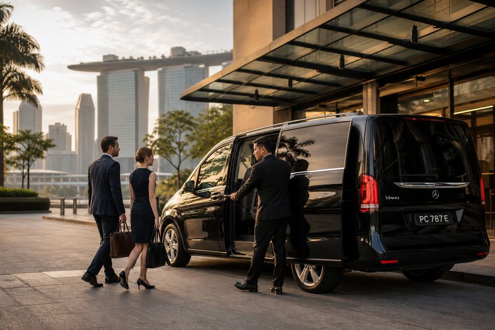 新加坡高端商务车接送服务-奔驰商务车队-GK Travel金溪旅行社-Singapore corporate car service