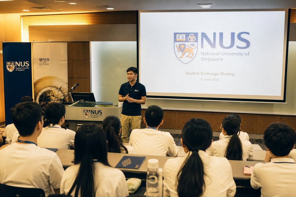 新加坡研学-留学生交流分享会-金溪旅行社名校交流活动-新加坡教育交流研学